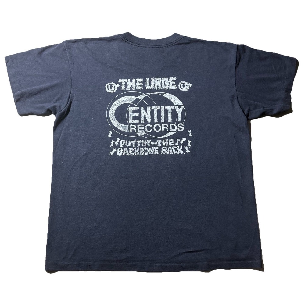 Vintage 90s The Urge Entity Records Band Tee‎ XL USA Single Stitch Fade